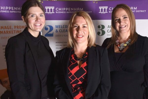 Michelle-Donelan-MP-Melody-Thompson-BID-Board-Chairman-Carolyn-Brownell-Chippenham-BID-Manager1-620x400 Michelle-Donelan-MP-Melody-Thompson-BID-Board-Chairman-Carolyn-Brownell-Chippenham-BID-Manager1-620x400