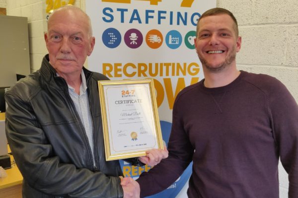 Mick Diett 10 Year Service Award Mick Diett 10 Year Service Award